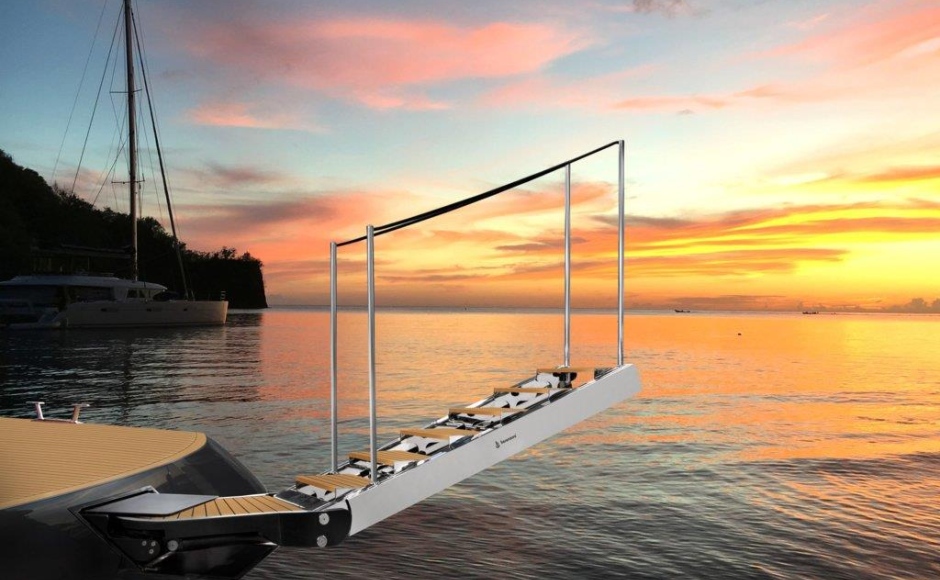 A rotating ladder, hi-tech chairs, and more: here's the latest from Besenzoni