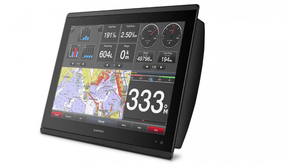 Everything under control with Garmin GPSMAP 8400