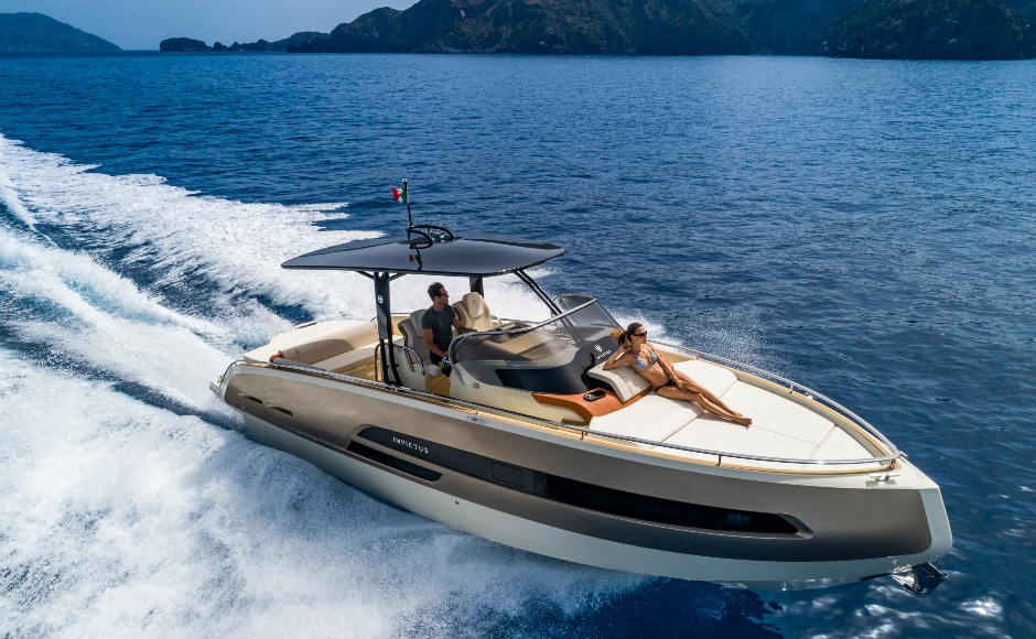 Invictus Yachts at Boot Düsseldorf has two stands for two line-ups