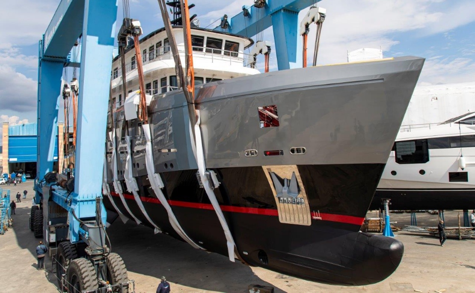 Italian yard Lusben has completed the refitting of famous “Audace” superyacht