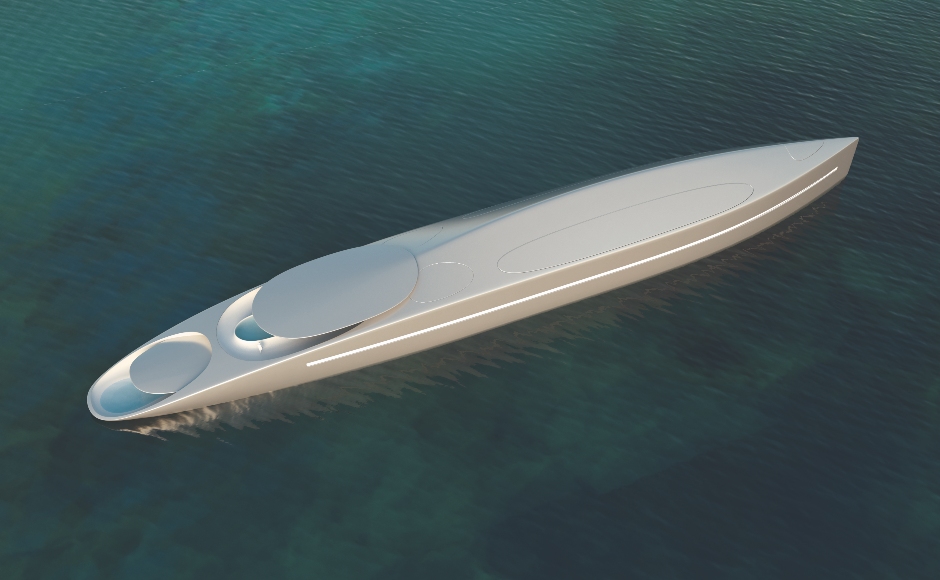 Project L by Thierry Gaugain is the smoothest superyacht you've ever seen