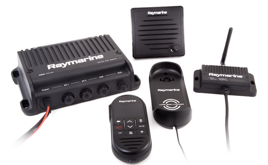 New in 2019: with Raymarine Wireless VHF you can talk from anywhere on board