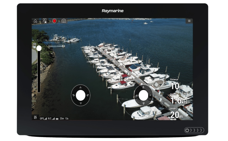 Raymarine LightHouse 3.6 takes you to the sky with Axiom UAV app