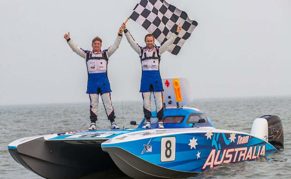 The second stage of the XCAT World Championship in Weihai is a totally different matter: Australia Team wins both races and now leads the overall ranking