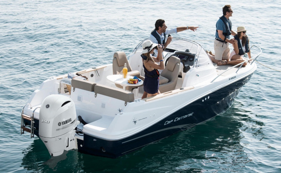 The 200hp and 150hp Yamaha High Power outboards get a makeover with the pearl white cowling