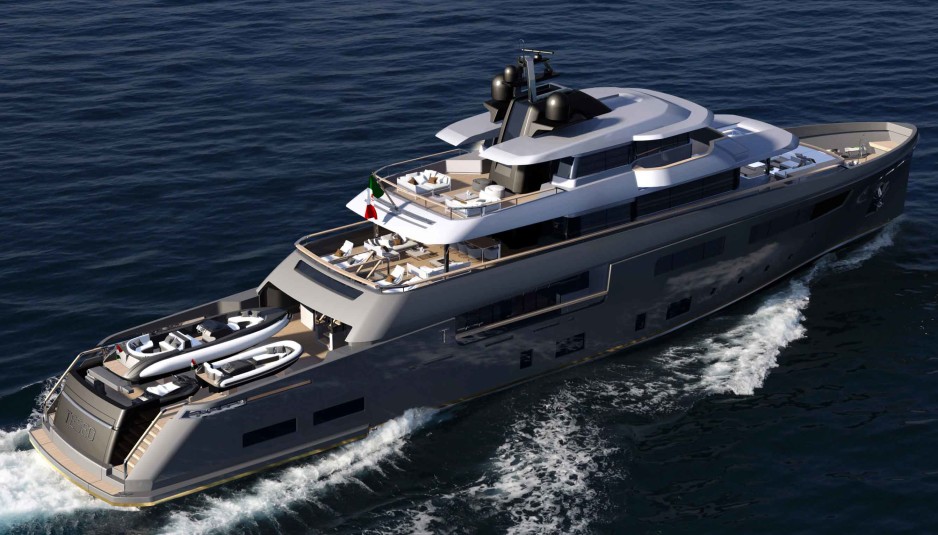 CRN unveils new semi-custom projects for three 50-meter yachts