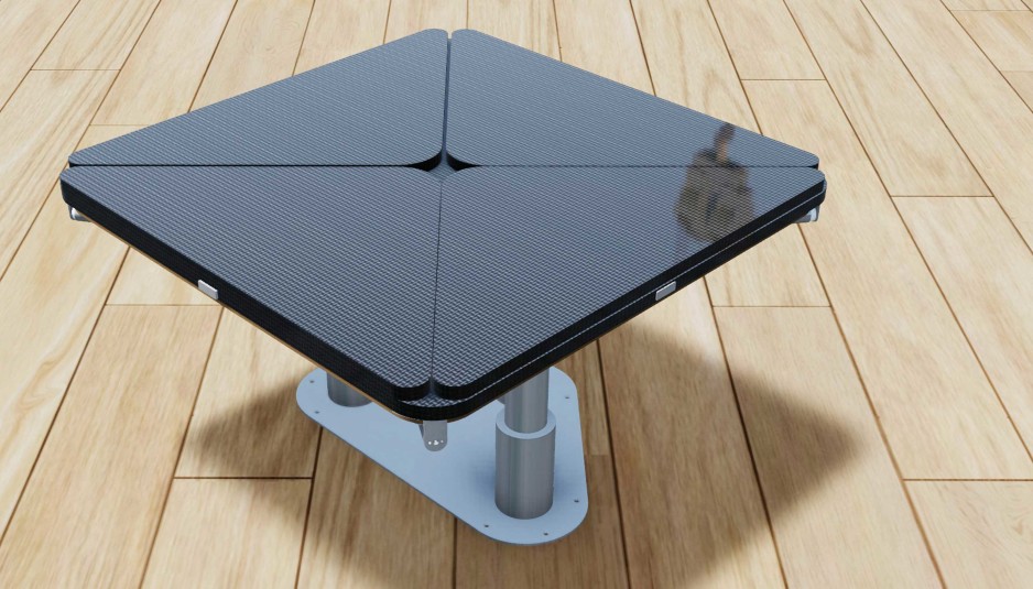 OPAC turns a sun bed into a table