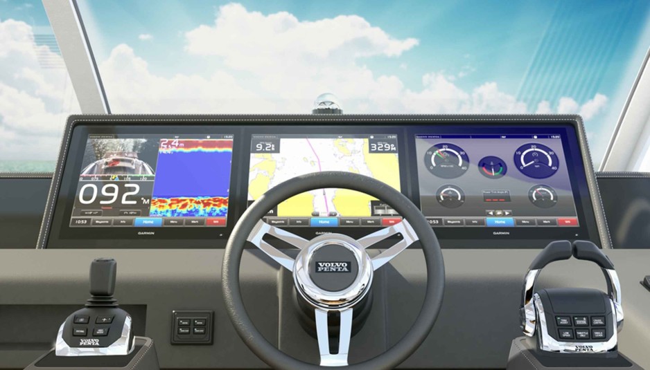 Volvo Penta and Garmin join forces for a trouble-free navigation
